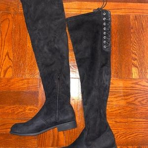 Windsor At the Knee Suede Boots